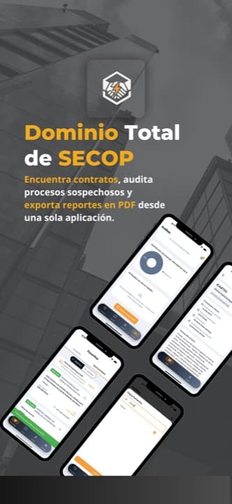 Dominio total de SECOP: auditoría de procesos y exportación de reportes en PDF